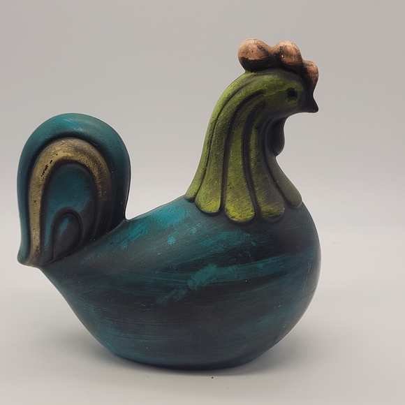 Vintage Ardco Ceramic Rooster Hand Painted Made In Japan - Picture 6 of 7